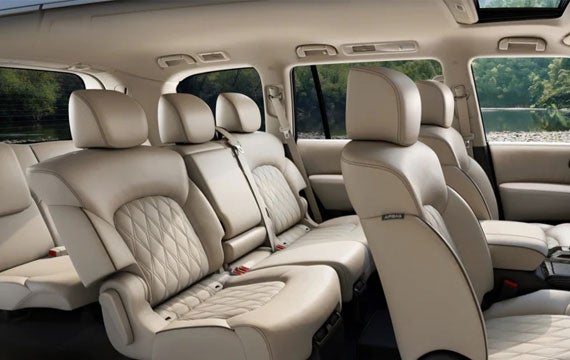 2023 Nissan Armada showing 8 seats | Ed Martin Nissan of Fishers in Fishers IN