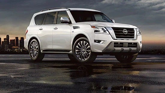 2023 Nissan Armada new 22-inch 14-spoke aluminum-alloy wheels. | Ed Martin Nissan of Fishers in Fishers IN