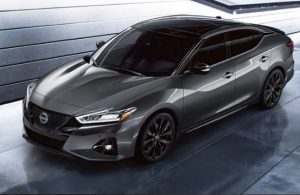 Nissan Maxima parked near Fishers, Indiana