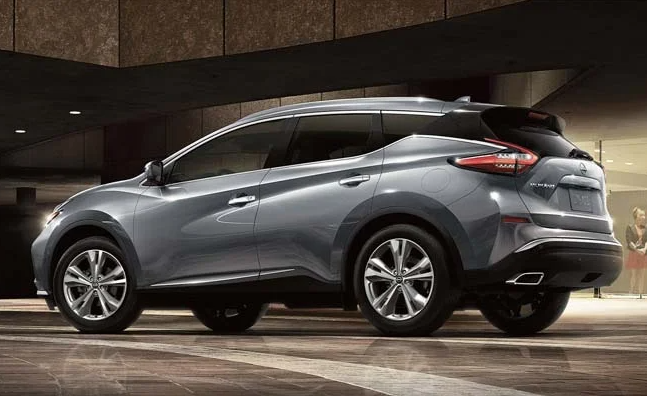 A 2024 Nissan Murano parked in a garage near Fishers, Indiana