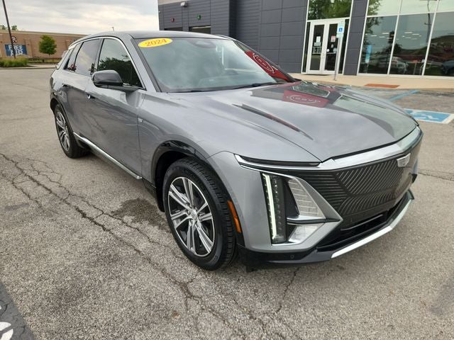 Used 2024 Cadillac LYRIQ Luxury 1 with VIN 1GYKPPRL8RZ108749 for sale in Fishers, IN