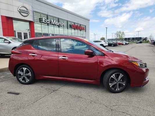 Used 2021 Nissan Leaf SL Plus with VIN 1N4BZ1DV0MC552022 for sale in Fishers, IN