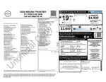 2026 Nissan Frontier SV