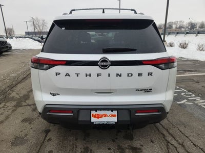 2026 Nissan Pathfinder Platinum
