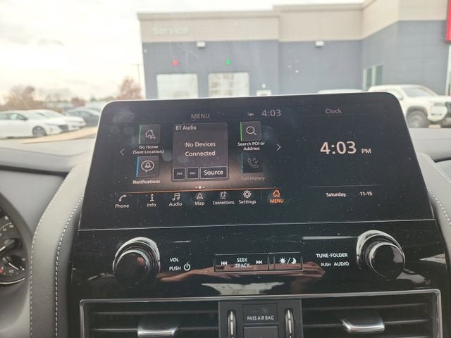 2024 INFINITI QX80 Sensory