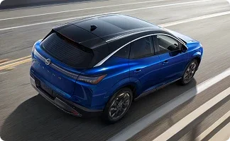 2025 Nissan Rogue in motion